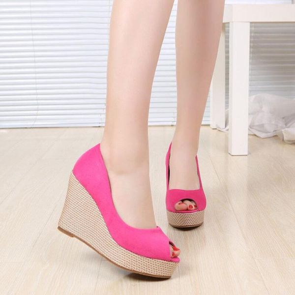 elegant platform sandals women summer shoes slip-on peep toe ladies wedges 10cm super high heel 33~40 big size, Black
elegant platform sandals women summer shoes slip-on peep toe ladies wedges 10cm super high heel 33~40 big size, Black