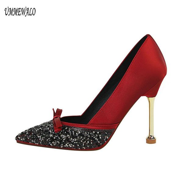 dress shoes ummewalo high heels women bling design pointed toe pumps super ladies arrival, Black
dress shoes ummewalo high heels women bling design pointed toe pumps super ladies arrival, Black