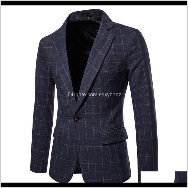 suits & blazers clothing apparel drop delivery 2021 winter casual plaid printed lapel slim long sleeve one button mens suit m-4xl au3f1, White;black
suits & blazers clothing apparel drop delivery 2021 winter casual plaid printed lapel slim long sleeve one button mens suit m-4xl au3f1, White;black