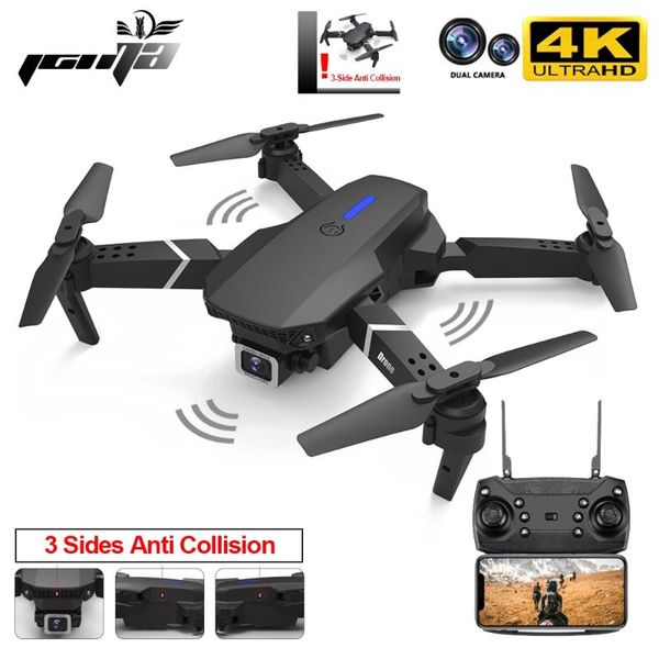 pro drone with 4k / 1080p dual camera wifi fpv smart follow anti collision foldable mini dron rc quadcopter toy vs e88 drones
pro drone with 4k / 1080p dual camera wifi fpv smart follow anti collision foldable mini dron rc quadcopter toy vs e88 drones