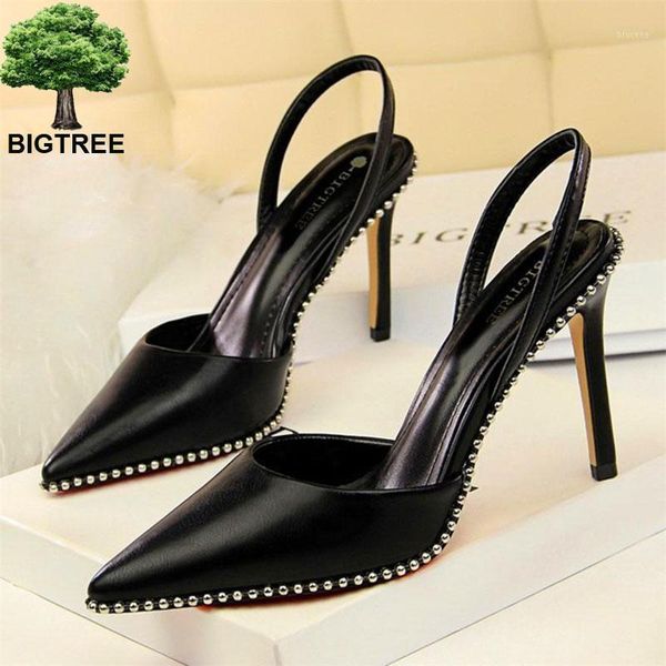 dress shoes bigtree show thin women sandals rivet back strap shallow high heels women's solid flock/pu pointed toe party1, Black
dress shoes bigtree show thin women sandals rivet back strap shallow high heels women's solid flock/pu pointed toe party1, Black