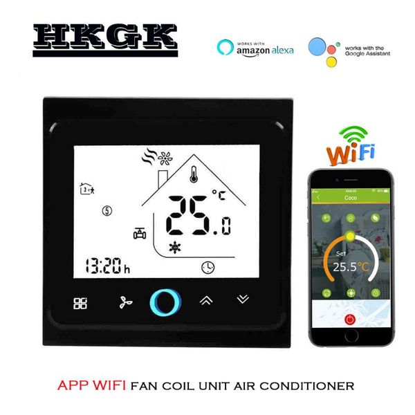 smart home control tuya 95-240vac 24v heat cool temp thermostat wifi 2p/4p works with alexa google
smart home control tuya 95-240vac 24v heat cool temp thermostat wifi 2p/4p works with alexa google