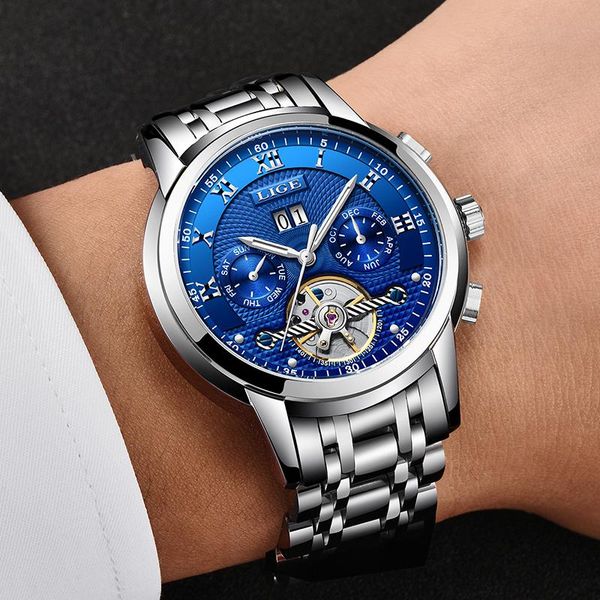 wristwatches lige mens watches fashion business automatic mechanical watch men casual waterproof relogio masculino+box, Slivery;brown
wristwatches lige mens watches fashion business automatic mechanical watch men casual waterproof relogio masculino+box, Slivery;brown