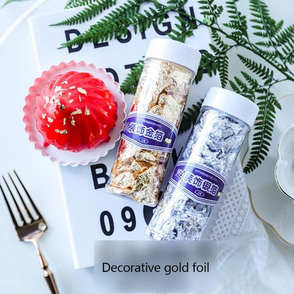 baking & pastry tools 2g gold silver foil cake decoration beauty ice cream dessert cooking drink decorative
baking & pastry tools 2g gold silver foil cake decoration beauty ice cream dessert cooking drink decorative