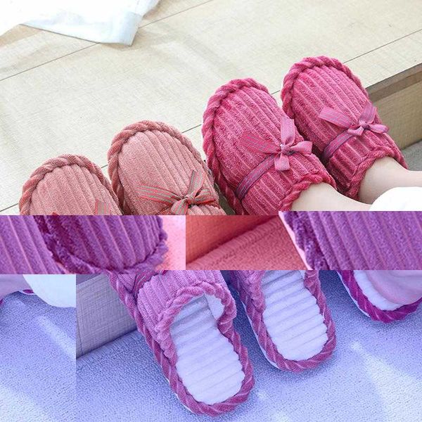 bowknot cotton home slippers autumn and winter indoor shoes thick bottom non-slip warm women, Black
bowknot cotton home slippers autumn and winter indoor shoes thick bottom non-slip warm women, Black