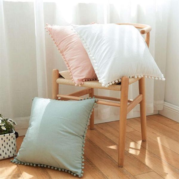 cushion/decorative pillow cotton sweet style pillowcase small ball solid color fashion cover 45 x 45cm square home decor
cushion/decorative pillow cotton sweet style pillowcase small ball solid color fashion cover 45 x 45cm square home decor