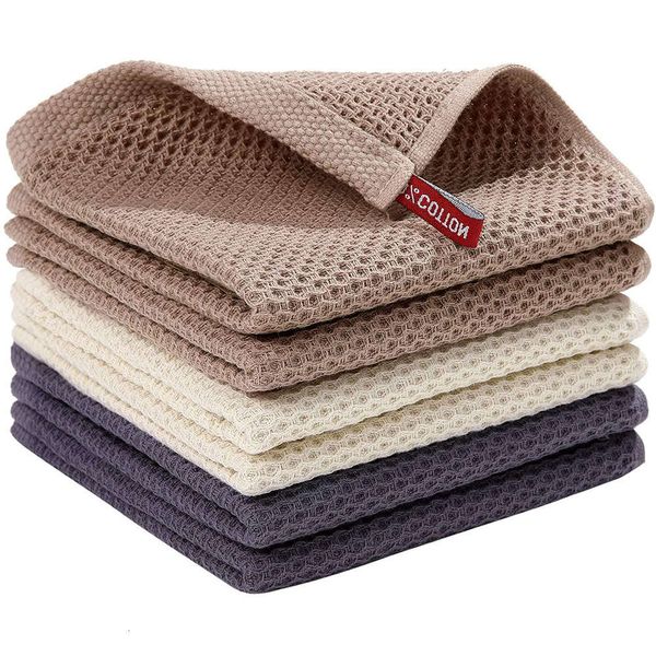 honeycomb waffle square lattice all cotton kitchen dishcloth gift pure face towel, White
honeycomb waffle square lattice all cotton kitchen dishcloth gift pure face towel, White