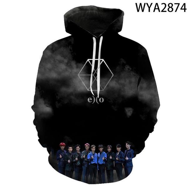 men's hoodies & sweatshirts fashion men women children exo sweatshirt 3d printed pullover long sleeve streetwear casual hoody boy girl, Black
men's hoodies & sweatshirts fashion men women children exo sweatshirt 3d printed pullover long sleeve streetwear casual hoody boy girl, Black
