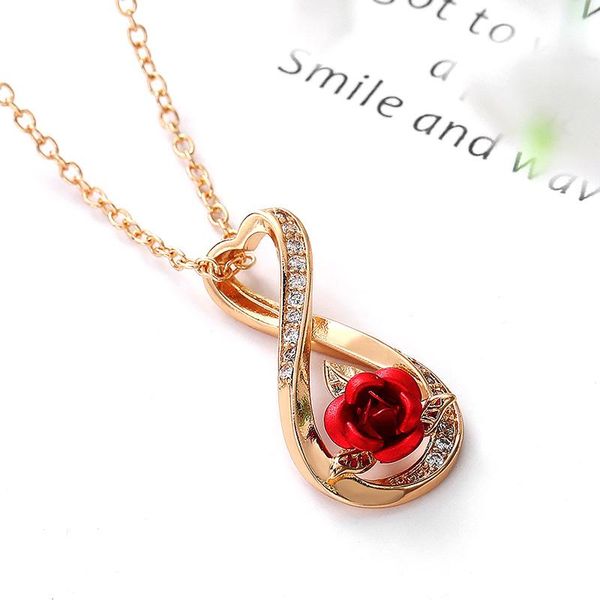 pendant necklaces huitan gorgeous rose flower women necklace romantic valentine's day anniversary love gift female statement neck jewel, Silver
pendant necklaces huitan gorgeous rose flower women necklace romantic valentine's day anniversary love gift female statement neck jewel, Silver