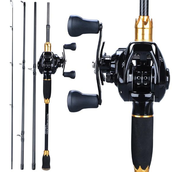 sougayilang fishing rod combo 1.8m 2.1m portable 4 sections carbon and 12+1bb baitcasting reel wheels set pesca
sougayilang fishing rod combo 1.8m 2.1m portable 4 sections carbon and 12+1bb baitcasting reel wheels set pesca