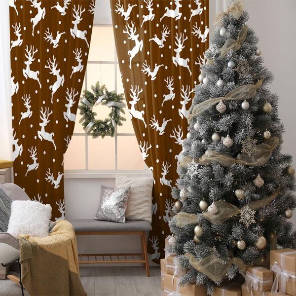 curtain reindeer flying in snowy christmas night sky silhouette cartoon artwork printed mustard and white & drapes
curtain reindeer flying in snowy christmas night sky silhouette cartoon artwork printed mustard and white & drapes