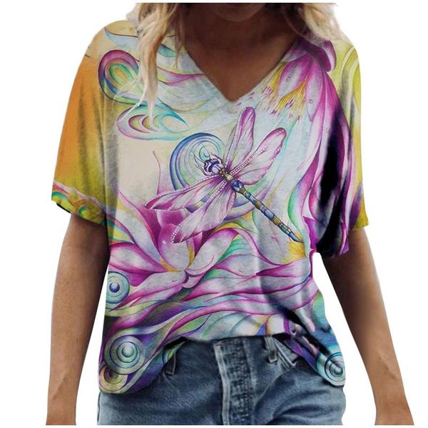 women's t-shirt animals graphic t shirt plus size printed tshirt summer casual v-neck for women tunics clothes s-3xl, White
women's t-shirt animals graphic t shirt plus size printed tshirt summer casual v-neck for women tunics clothes s-3xl, White
