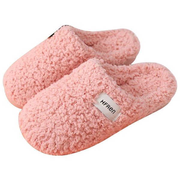 slippers 2021 indoor solid plush cotton fashion household warm slides flat home floor non-slip footwear couple shoes, Black
slippers 2021 indoor solid plush cotton fashion household warm slides flat home floor non-slip footwear couple shoes, Black