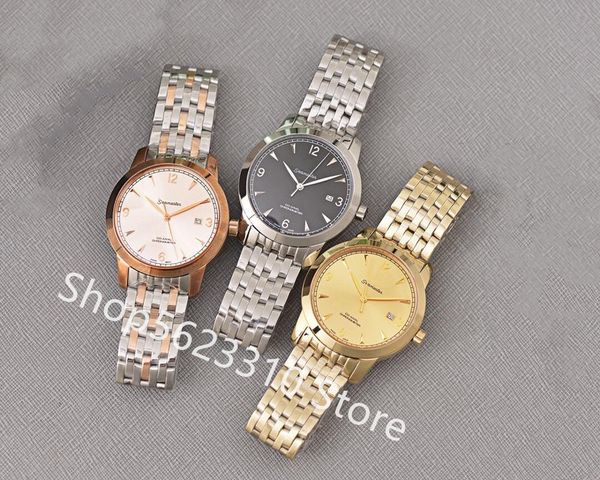 wristwatches fashion business men sapphire watches automatic mechanical wrist watch waterproof clock male genuine leather calendar, Slivery;brown
wristwatches fashion business men sapphire watches automatic mechanical wrist watch waterproof clock male genuine leather calendar, Slivery;brown
