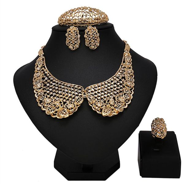 earrings & necklace right fashion wedding woman costume bridal jewelry set noble gold charming bracelet ring designer, Silver
earrings & necklace right fashion wedding woman costume bridal jewelry set noble gold charming bracelet ring designer, Silver
