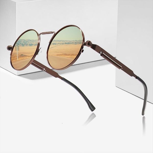 metal steampunk sunglasses men women fashion round glasses brand design vintage uv400 eyewear, White;black
metal steampunk sunglasses men women fashion round glasses brand design vintage uv400 eyewear, White;black
