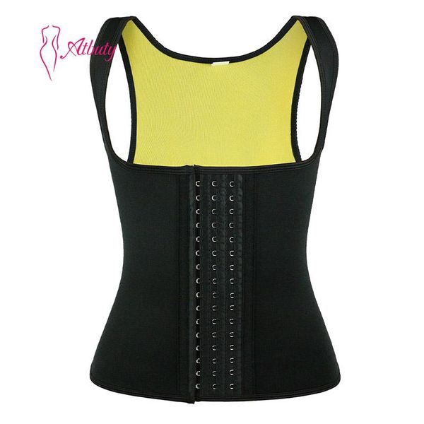 women's shapers atbuty neoprene waist trainer plus size sweat vest durable underwear corset cincher shaper with hooks nbw10015b, Black;white
women's shapers atbuty neoprene waist trainer plus size sweat vest durable underwear corset cincher shaper with hooks nbw10015b, Black;white