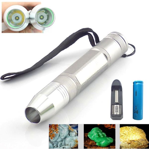 flashlights torches powerful jewelry jade led stone glare flash light torch aluminum white yellow source detection identification
flashlights torches powerful jewelry jade led stone glare flash light torch aluminum white yellow source detection identification