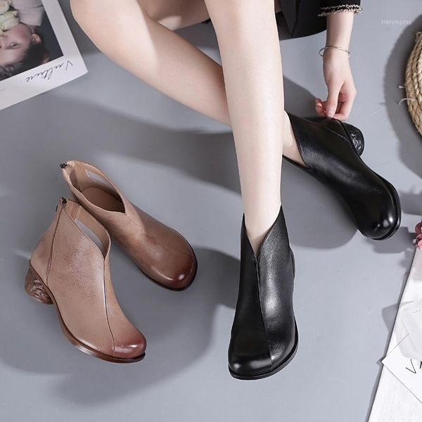 boots women shoes ankle boot warm winter autumn spring classic fashion genuine leather soft comfortable plus size mujer1, Black
boots women shoes ankle boot warm winter autumn spring classic fashion genuine leather soft comfortable plus size mujer1, Black