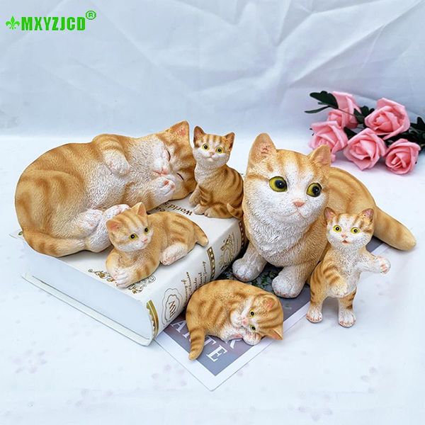decorative objects & figurines pet cat resin decoration painted animal sculpture crafts birthday gift garden landscaping props home decorati
decorative objects & figurines pet cat resin decoration painted animal sculpture crafts birthday gift garden landscaping props home decorati
