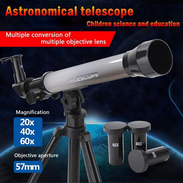 telescope & binoculars astronomical with tripod science educational toy for children beginners exploring moon high-powered telescopes
telescope & binoculars astronomical with tripod science educational toy for children beginners exploring moon high-powered telescopes