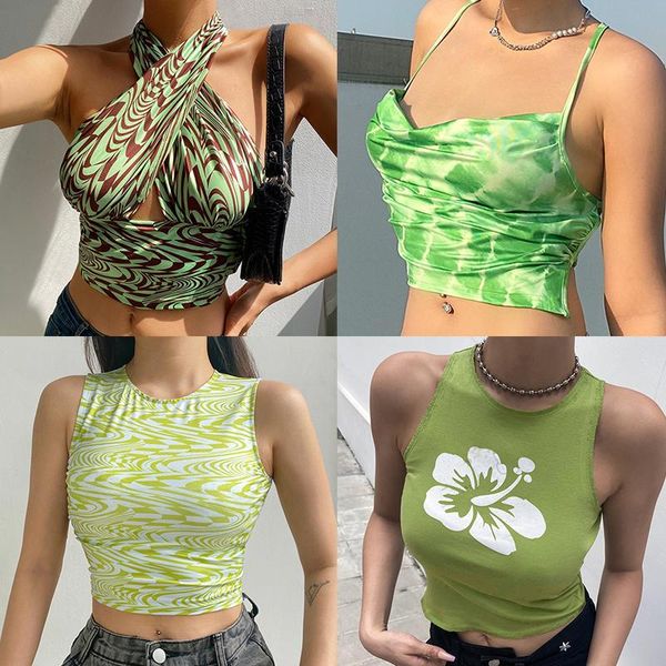 women's tanks & camis 2021 women fashion summer green y2k crop vintage e-girl printed sleeveless 90s hollow out club party tank, White
women's tanks & camis 2021 women fashion summer green y2k crop vintage e-girl printed sleeveless 90s hollow out club party tank, White