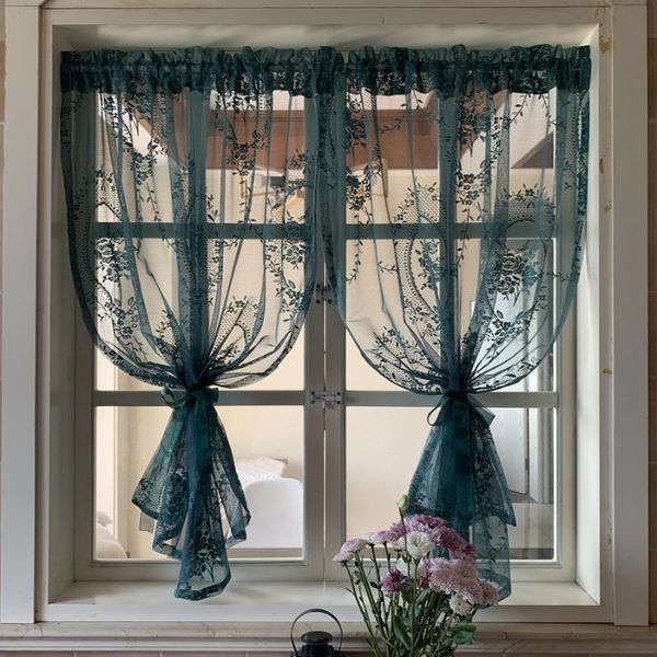 curtain & drapes american dark green rose garland french retro tulle valance curtains for living room lace mesh kitchen cupboard door #5
curtain & drapes american dark green rose garland french retro tulle valance curtains for living room lace mesh kitchen cupboard door #5