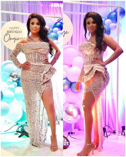 aso ebi 2021 arabic plus size gold sparkly evening dresses high split sequined prom formal party second reception gowns zj570, Black;red
aso ebi 2021 arabic plus size gold sparkly evening dresses high split sequined prom formal party second reception gowns zj570, Black;red