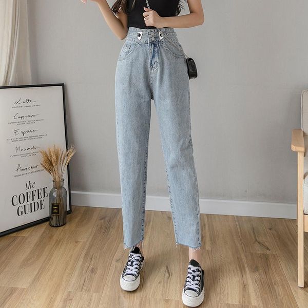women's jeans high waist hem light blue harem denim pants cropped for women s l xl 2xl
women's jeans high waist hem light blue harem denim pants cropped for women s l xl 2xl