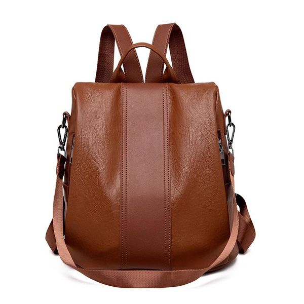 backpack style women soft leather backpacks for girls school bag luxury female high-quality ladies shoulder bags travel bagpack
backpack style women soft leather backpacks for girls school bag luxury female high-quality ladies shoulder bags travel bagpack