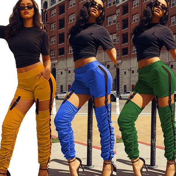 women's pants & capris women solid stretch pleated high waist cargo pockets streetwear hip hop trousers bohemian clothes, Black;white
women's pants & capris women solid stretch pleated high waist cargo pockets streetwear hip hop trousers bohemian clothes, Black;white