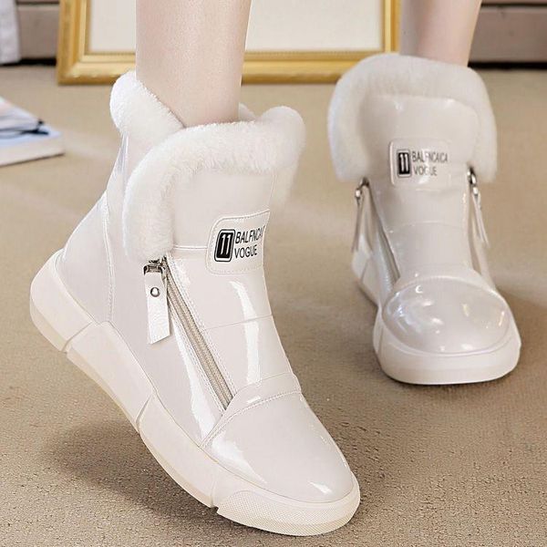 boots women's snow zipper women 2021 fashion platform ankle female white booties ladies waterproof warm winter shoes, Black
boots women's snow zipper women 2021 fashion platform ankle female white booties ladies waterproof warm winter shoes, Black