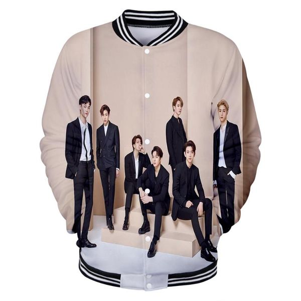 men's jackets 2010 kpop got7 3d printed design baseball women/men long sleeve jacket casual harajuku streetwear clothes, Black;brown
men's jackets 2010 kpop got7 3d printed design baseball women/men long sleeve jacket casual harajuku streetwear clothes, Black;brown
