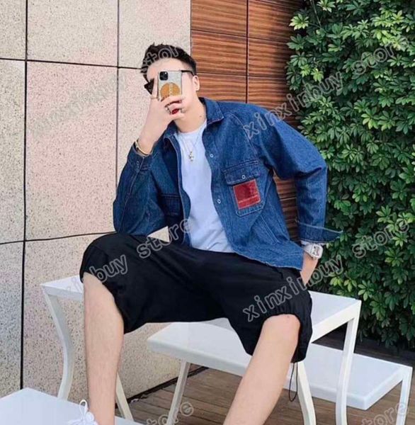 21ss men printed t shirts designer paris denim jacket big label clothes short sleeve mens shirt tag letters blue, Black;brown
21ss men printed t shirts designer paris denim jacket big label clothes short sleeve mens shirt tag letters blue, Black;brown