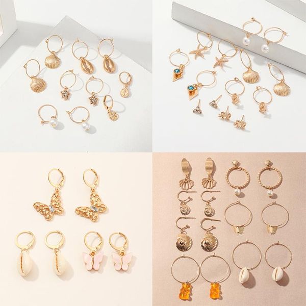 dangle & chandelier boho metal shell butterfly glass piercing earrings sets charms for women 2021 trendy unusual pendant earring fashion jew, Silver
dangle & chandelier boho metal shell butterfly glass piercing earrings sets charms for women 2021 trendy unusual pendant earring fashion jew, Silver