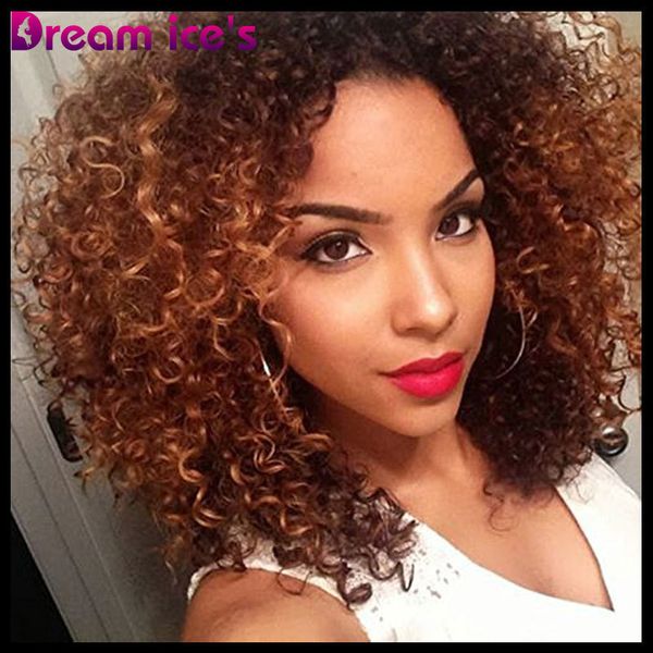 small curly wig hair explosive gradient chemical fiber head cover women's curlywig, Black;brown
small curly wig hair explosive gradient chemical fiber head cover women's curlywig, Black;brown