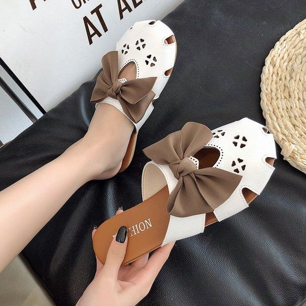 slippers 2021 women flats women's summer style korean versatile muller shoes bow red loafers flat closed-toe hollow, Black
slippers 2021 women flats women's summer style korean versatile muller shoes bow red loafers flat closed-toe hollow, Black