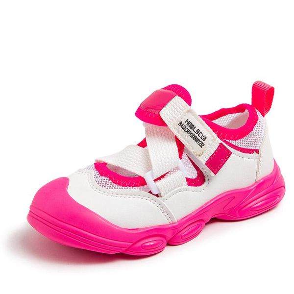 sandals summer girls' 2021 mesh hollow children's casual shoes soft soled boys' sports baotou, Black;red
sandals summer girls' 2021 mesh hollow children's casual shoes soft soled boys' sports baotou, Black;red