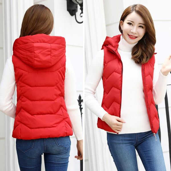 women's vests autumn winter vest coat female slim korean fashion down cotton waistcoat, Black;white
women's vests autumn winter vest coat female slim korean fashion down cotton waistcoat, Black;white
