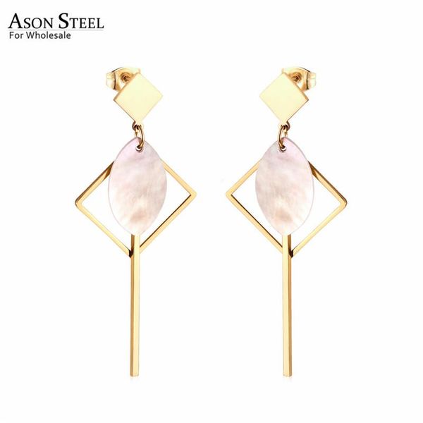 dangle & chandelier asonsteel tredny style round shell drop earring party collier stainless steel tube tassel statement jewelry wholesale ac, Silver
dangle & chandelier asonsteel tredny style round shell drop earring party collier stainless steel tube tassel statement jewelry wholesale ac, Silver
