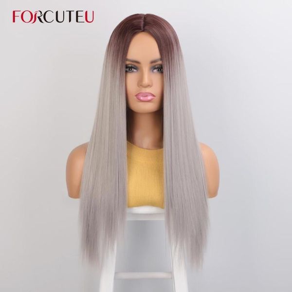 synthetic wigs forcuteu long straight black wig ombre for women cospaly blonde red pink green hair natural middle part
synthetic wigs forcuteu long straight black wig ombre for women cospaly blonde red pink green hair natural middle part