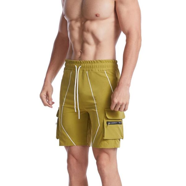 men's shorts casual sports shorts, 5-minute pants, cross-line decoration, 2021 european and fashion series, White;black
men's shorts casual sports shorts, 5-minute pants, cross-line decoration, 2021 european and fashion series, White;black