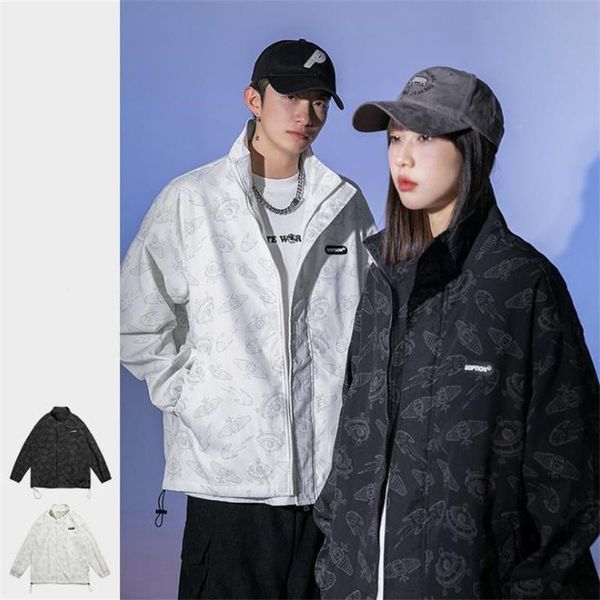 men's jackets autumn spring men jacket coat fashion casual loose leisure cool style personality couple simple male youth, Black;brown 
men's jackets autumn spring men jacket coat fashion casual loose leisure cool style personality couple simple male youth, Black;brown
