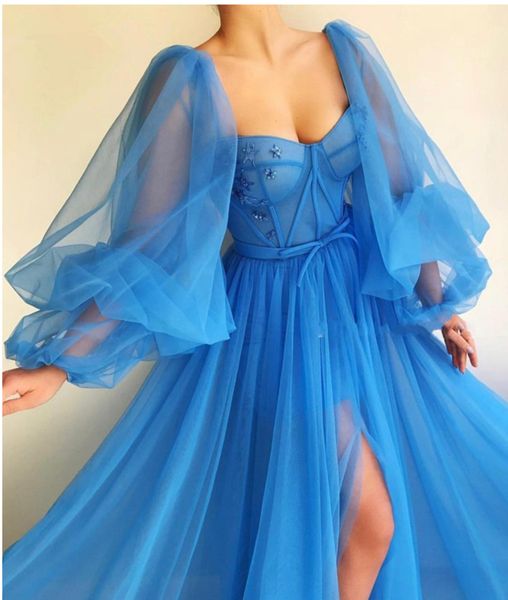 evening dress for women long puffy sleeve tulle formal evening gown prom dress vestidos de fiesta robe de soiree, Black;red
evening dress for women long puffy sleeve tulle formal evening gown prom dress vestidos de fiesta robe de soiree, Black;red
