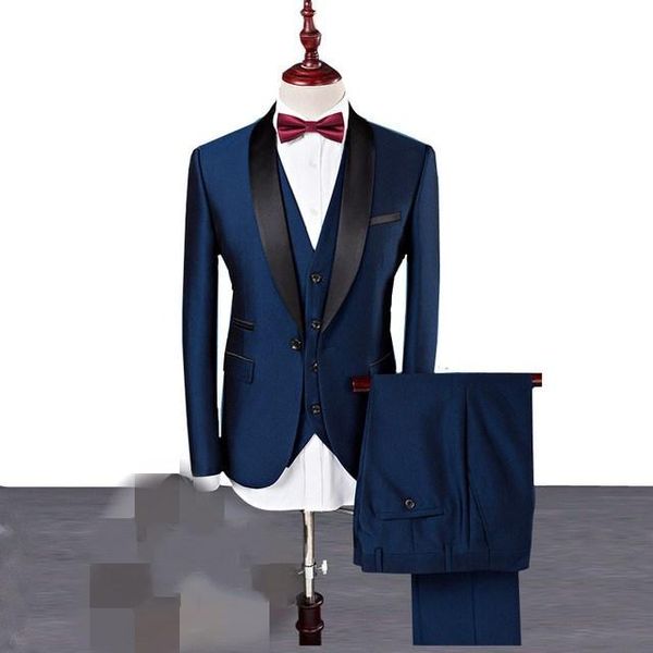 one button blue groom tuxedos shawl lapel groomsmen mens wedding prom suits (jacket+pants+vest+tie) no:46 men's & blazers, White;black
one button blue groom tuxedos shawl lapel groomsmen mens wedding prom suits (jacket+pants+vest+tie) no:46 men's & blazers, White;black