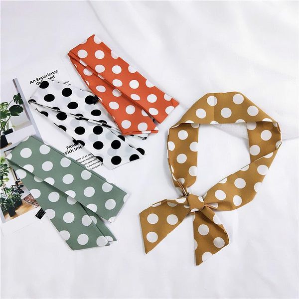 scarves 2021 women scarf spring autumn dot point small square female headband wrist wrap head ns4348, Blue;gray
scarves 2021 women scarf spring autumn dot point small square female headband wrist wrap head ns4348, Blue;gray