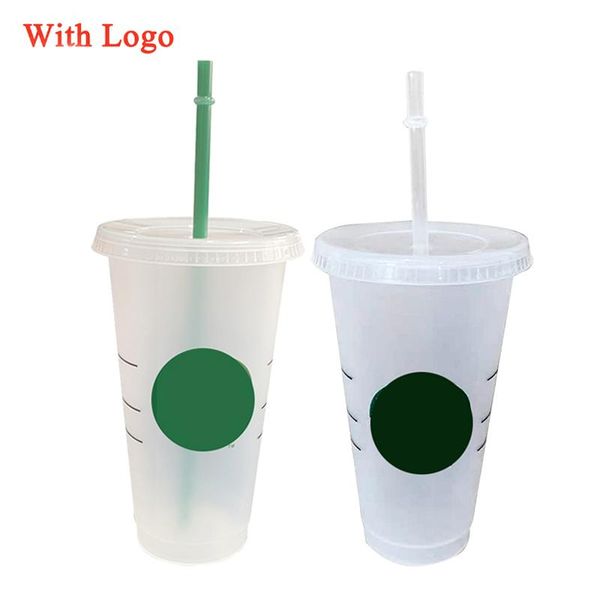 mugs 710ml/24oz straw cup with lid logo transparent coffee reusable cups plastic tumbler matte finish mug dropship 
mugs 710ml/24oz straw cup with lid logo transparent coffee reusable cups plastic tumbler matte finish mug dropship