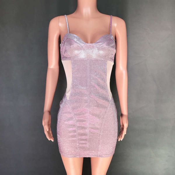 nightclub casual dresses women's selling mesh stitching suspender gold silk flash dress, Black;gray
nightclub casual dresses women's selling mesh stitching suspender gold silk flash dress, Black;gray