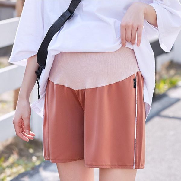 maternity bottoms 2021 spring summer chiffon plus size pregnant women pants shorts belly lift sports, White
maternity bottoms 2021 spring summer chiffon plus size pregnant women pants shorts belly lift sports, White