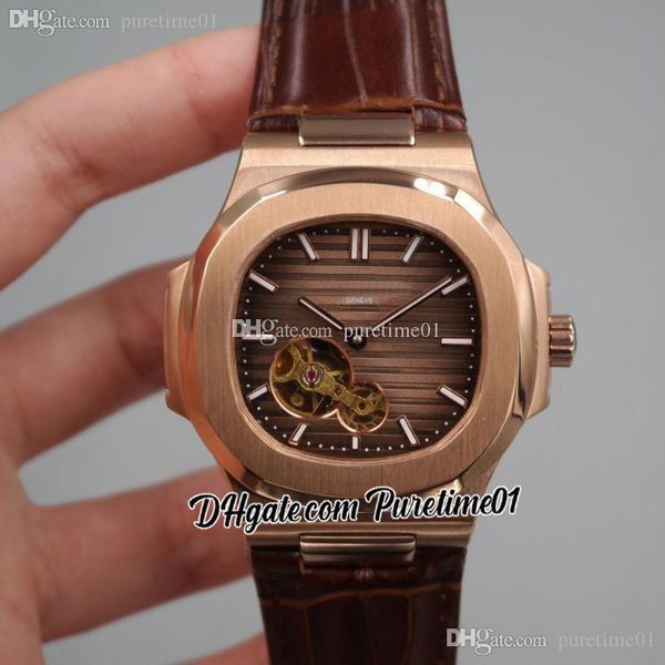 2022 5711 tourbillon automatic mens watch rose gold brown textured dial stick markers leather strap 8 styles watches puretime01 e20lt-b2, Slivery;brown
2022 5711 tourbillon automatic mens watch rose gold brown textured dial stick markers leather strap 8 styles watches puretime01 e20lt-b2, Slivery;brown